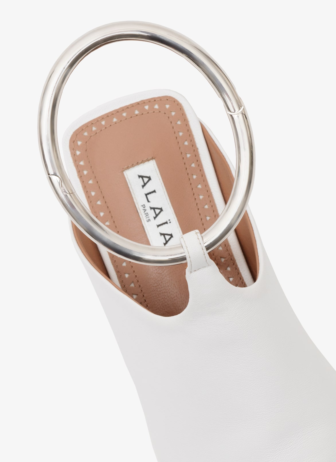 Babouches en cuir ALAÏA BLANC BABOUCHES EN CUIR